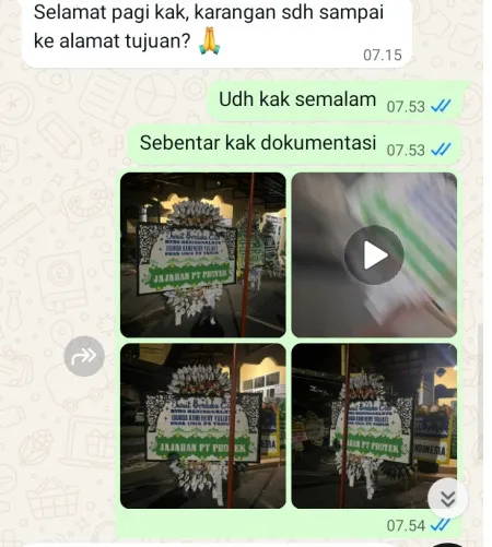 Pengiriman Papan Bunga Selamat Bedingin Todanan
