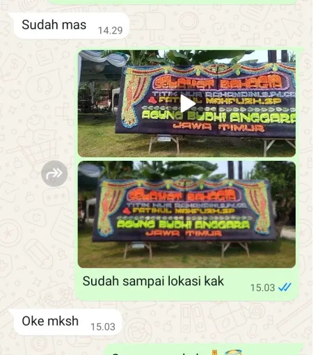 Pengiriman Papan Bunga Bedingin Todanan