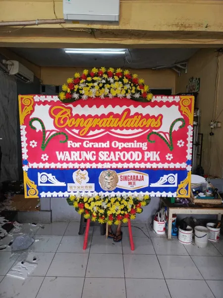 Papan Bunga Ucapan Selamat Bedingin Todanan