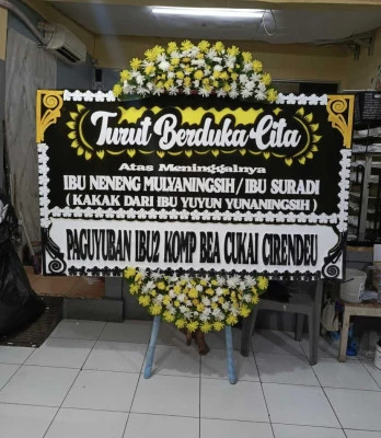 Papan Bunga di Bedingin Todanan